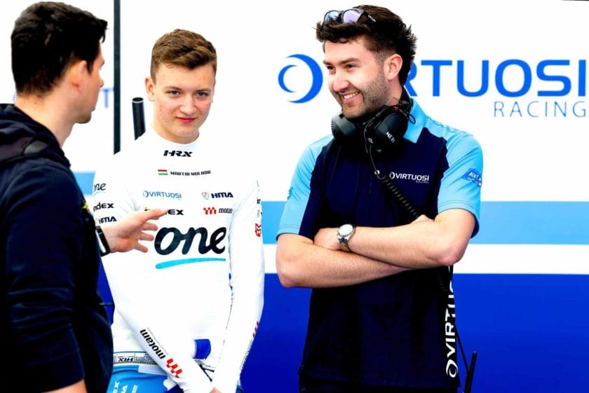 A Magyarország Nagydíján debütáló Molnár Martin a Formula–1 világában