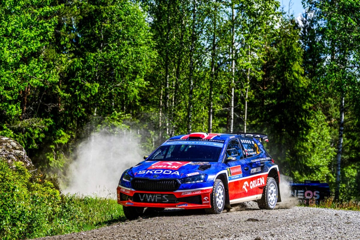 Marczyk elszántan küzd a hazai ERC-futamon a győzelemért