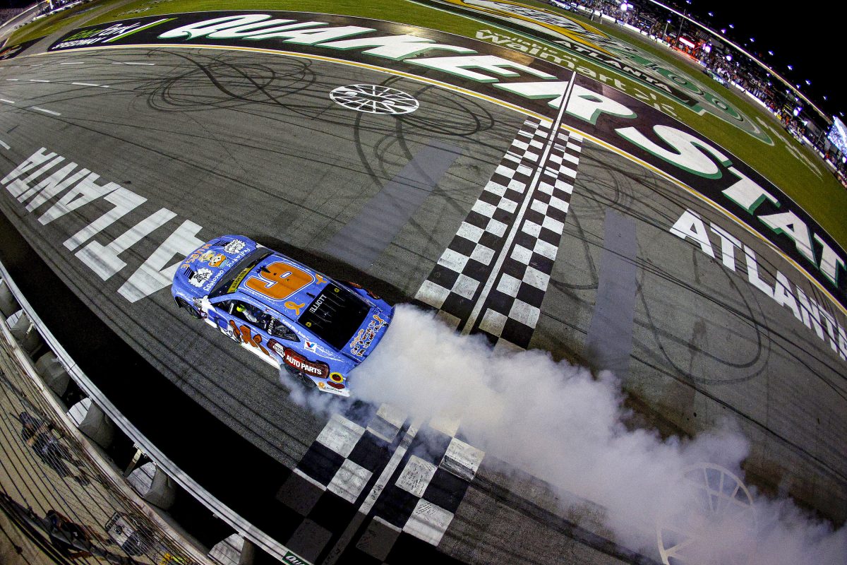 Az autója festését tervező, rákbeteg kislány motiválta Chase Elliottot Atlantán –