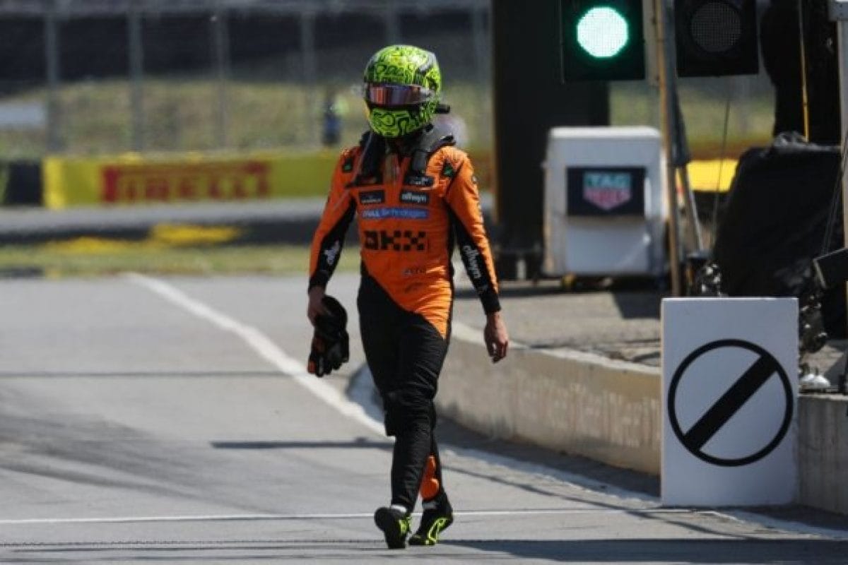 Norris f1-es teljesítménye egyre jobban fejlődik a leintés előtt