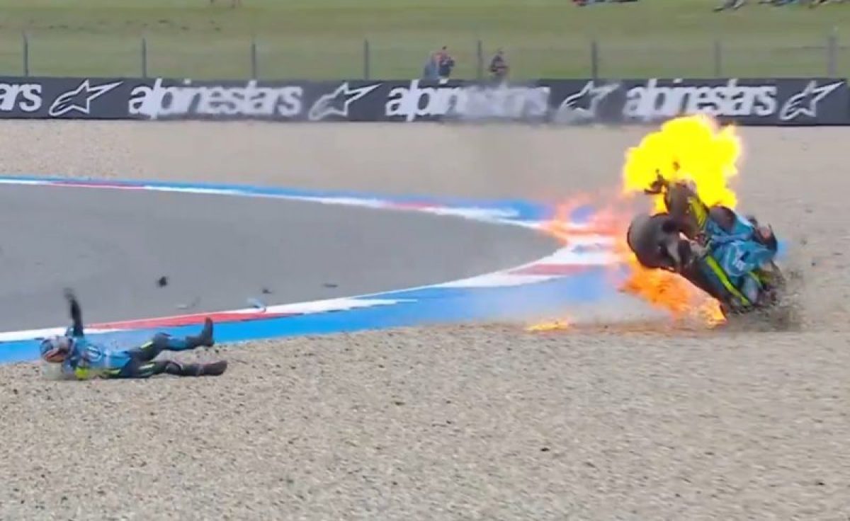 MotoGP: Látványos bukások és Quartararo dominanciája az Asseni pénteken