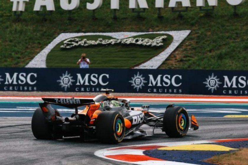 Ausztriai Nagydíj: Norris vezet Piastri előtt a péntek esti edzésen