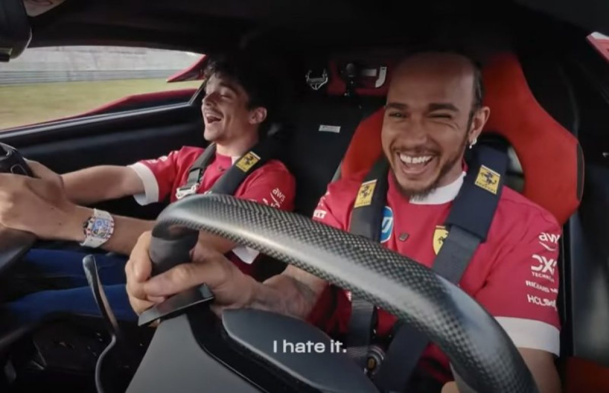 Határozottan csapott le az indulat: Leclerc reakciója Hamilton előzésére az F80-as Ferrarival