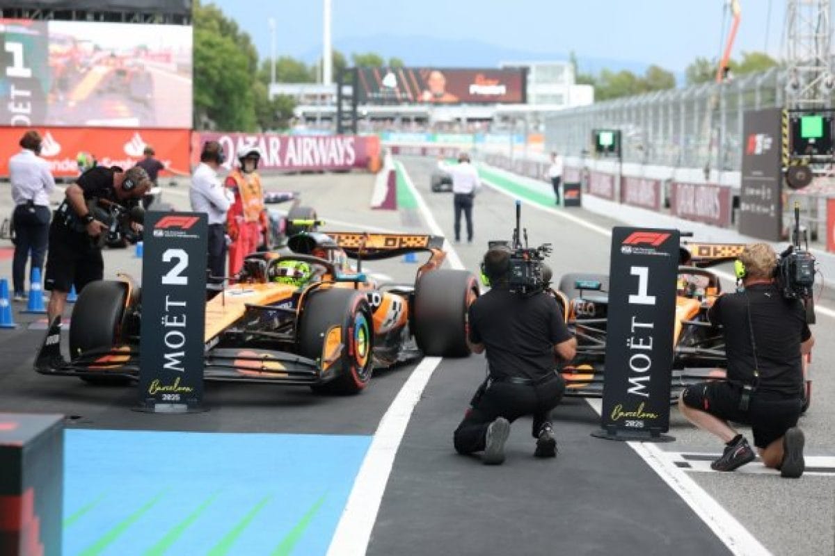 Az F1-es Spanyol Nagydíj rajtrácsa