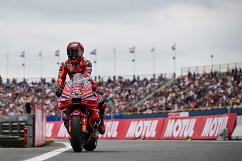 Bagnaia támogatja a Michelin gumiabroncs döntését, de támogatja egy másfajta gumi bevezetését.