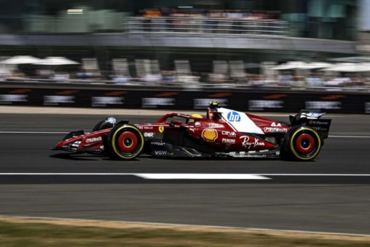 Az „F1-es Brit Nagydíj: Az 1. szabadedzés végeredménye