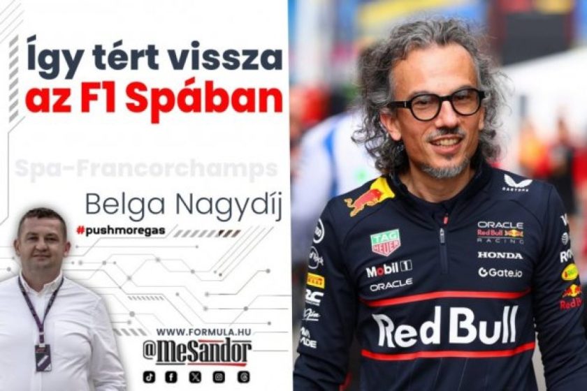 Képtelen visszavonulni: Az F1 Spában zajló visszatérés hőse