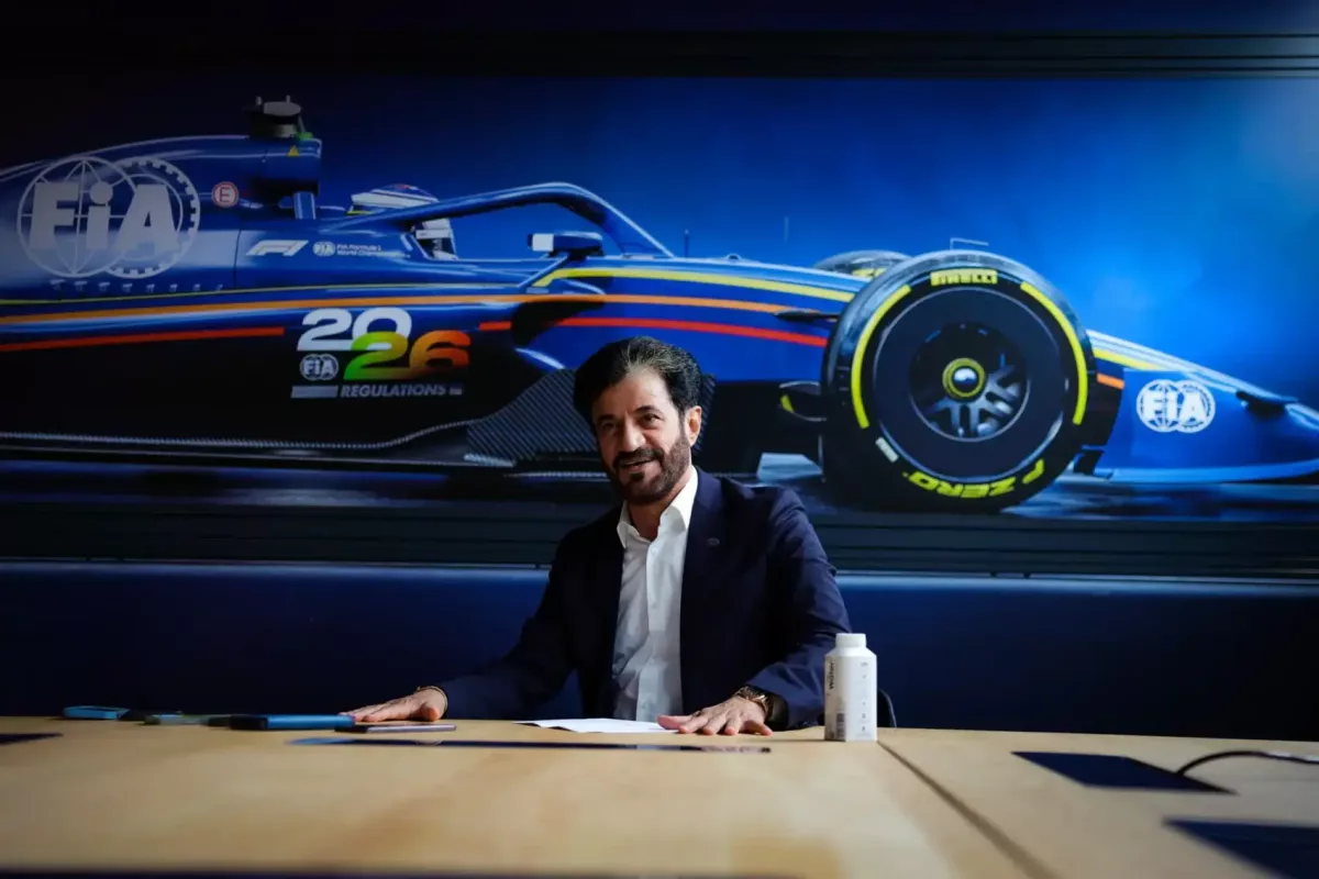 A „Ritka elismerés az FIA elnökének