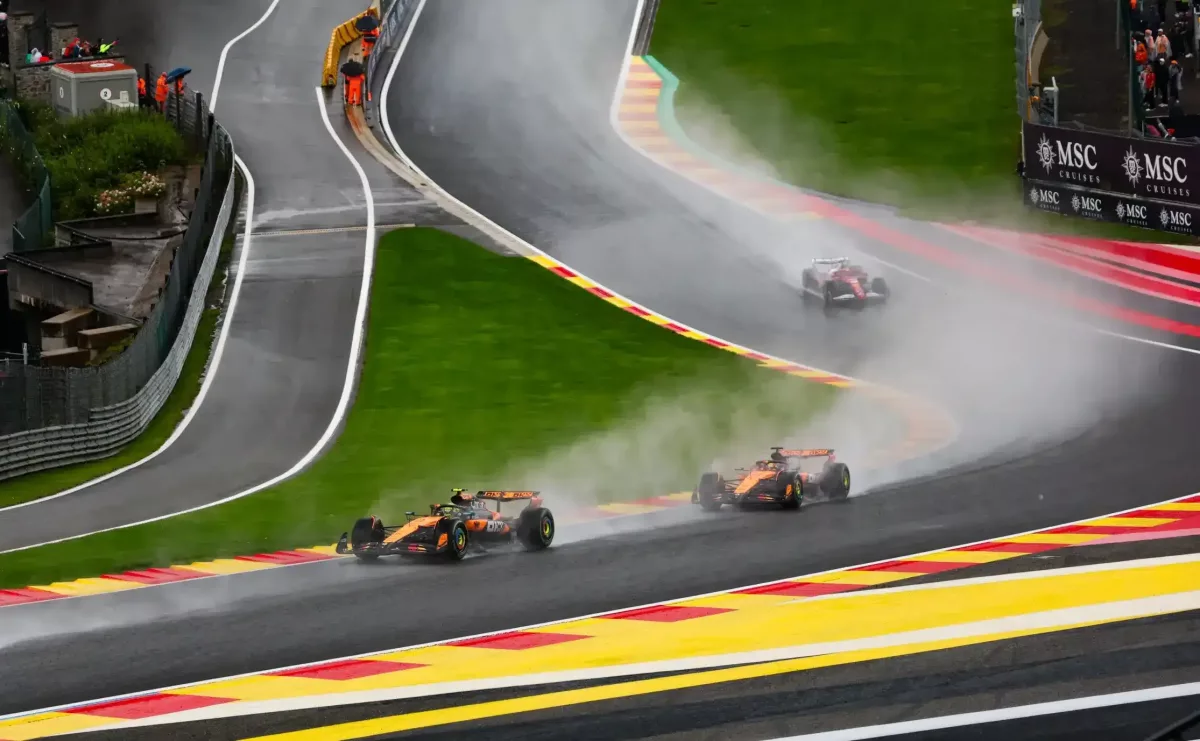 A Vizes Eau Rouge Száguldása: Piastri és Norris harca a tököség koronájáért a Spa pályán