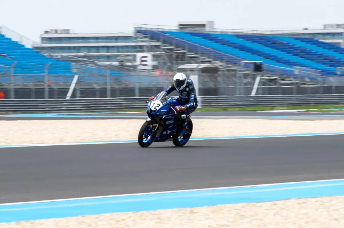 Barta Kristóf büntetései után még előzött, és célba ért az első Balaton Park-i futamon