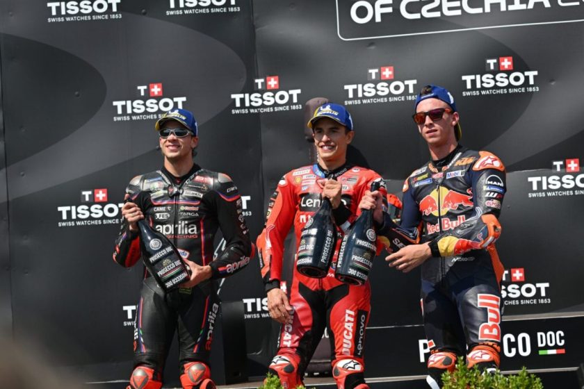 A cím lehetne: „Márquez örömteljes visszatérése az élre Bezzecchi reményeit lehűtötte