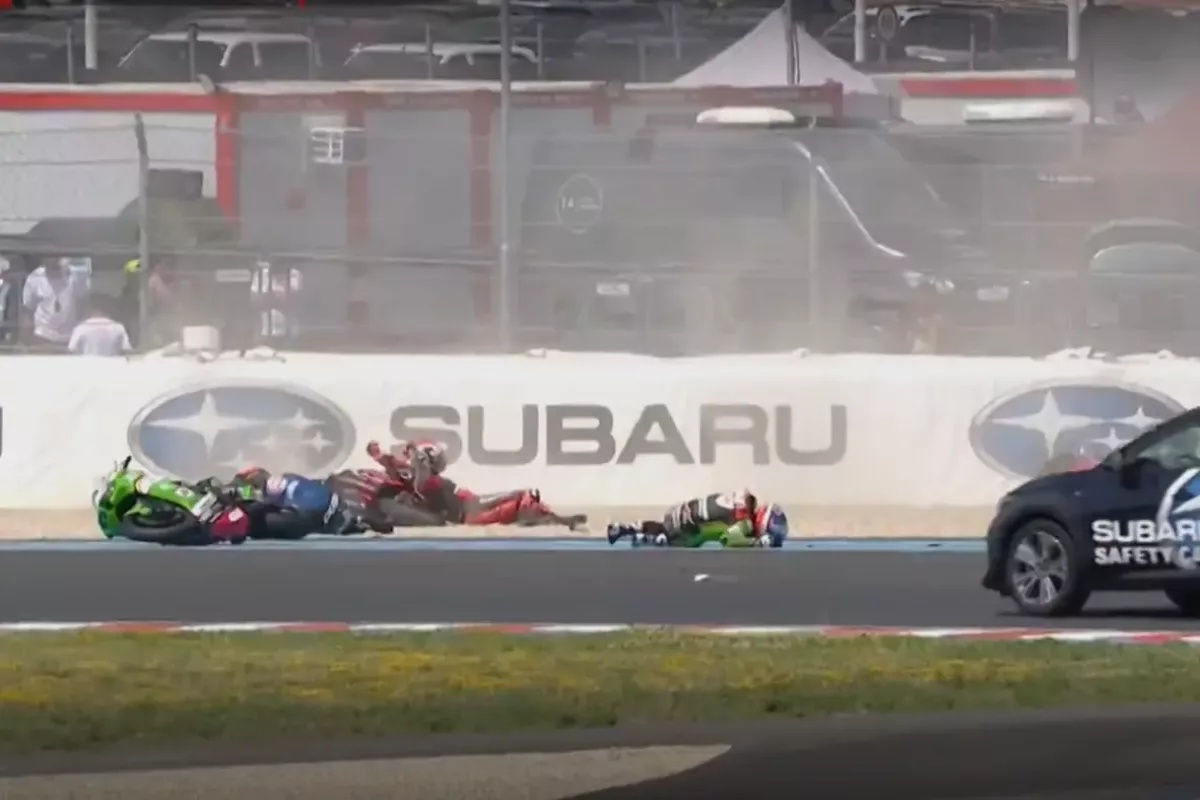 Ismeretlen győzelem a Balaton Parkon – Egy futam teljesítője a tömegbukás után