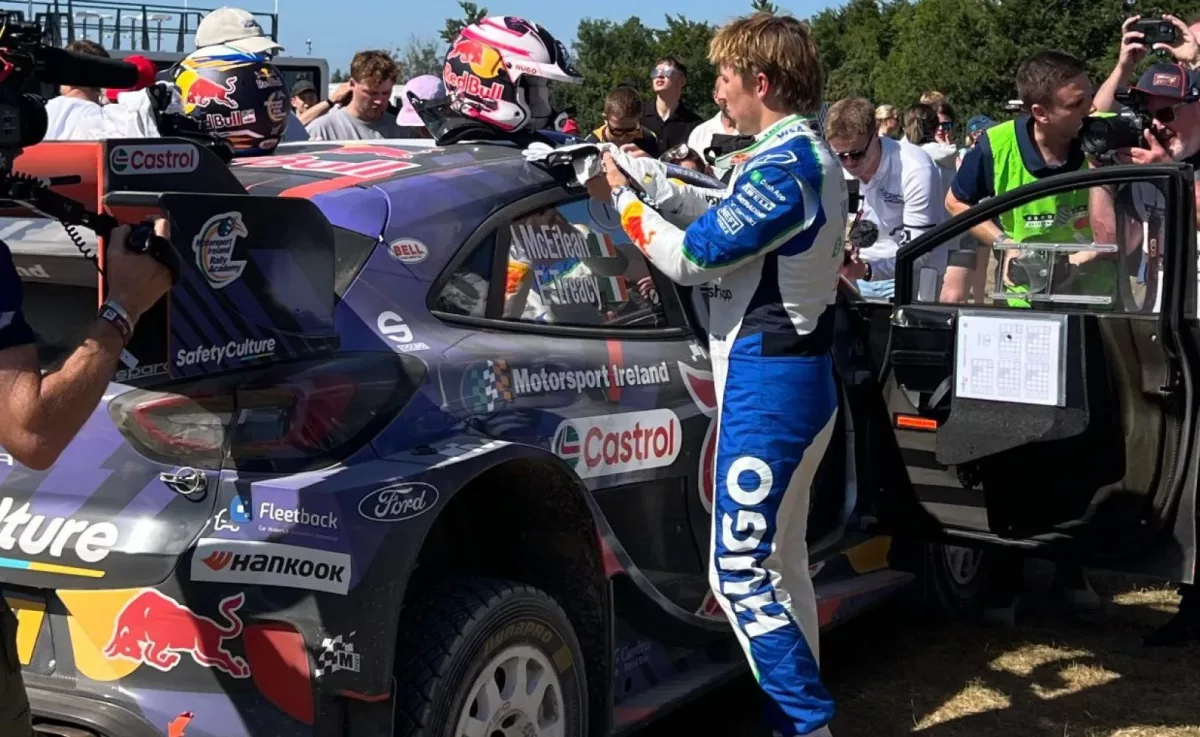 A Racing Bulls pilótája, Liam Lawson kalandos WRC kalandja
