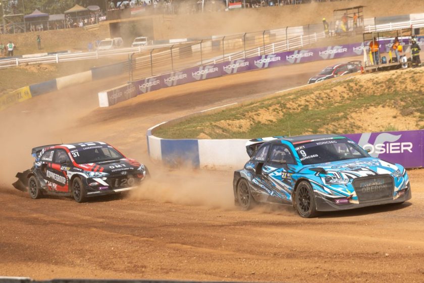 Versengés a nyirádi pályán: Kristofferson a WRX-ben, Koncseg Zoltán az ERX1-ben diadalmaskodott