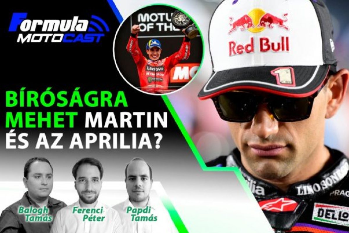 Martin jogi úton próbálja megoldani a vitát az Apriliával – Formula Motocast