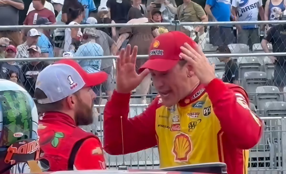 NASCAR-sztárok csattanó kijelentései: Logano szerint Chastain egy szemétláda, Stenhouse pedig egy sokatmondó giffel szállt be a buliba