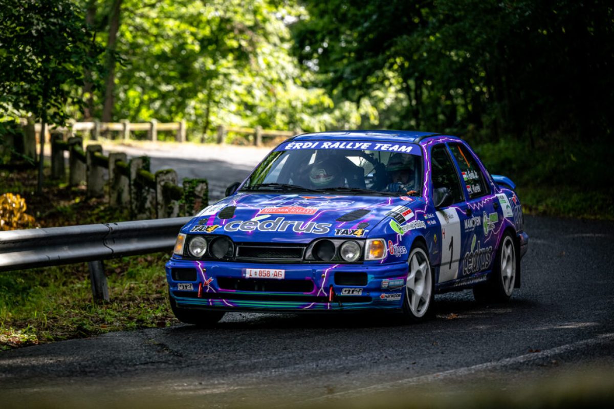 A Weiz Rallyn Ifj. Érdi Tibor 1-es rajtszámmal vesz részt