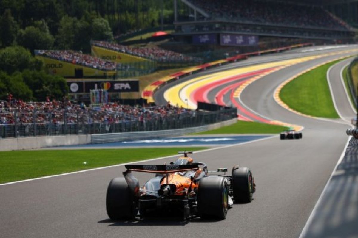 ÉLŐ: Az F1-es Belga Nagydíj sprintidőmérője