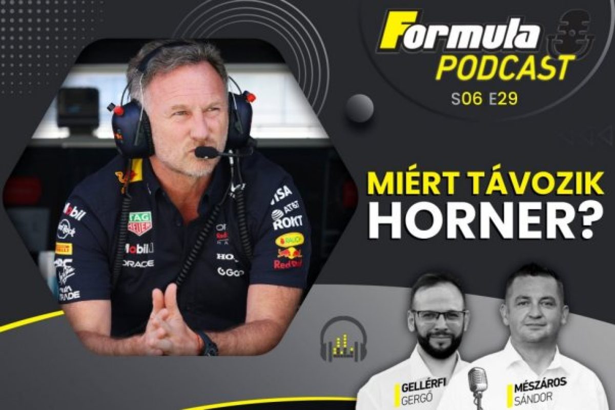 Miért távozik Horner a podcastból?