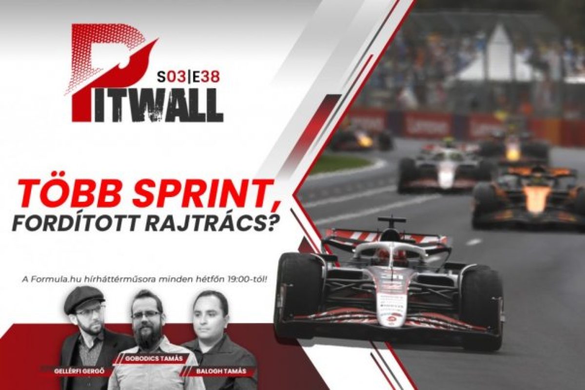 Újítások az F1-ben: Több sprint verseny és fordított rajtrács a Pitwall szerint