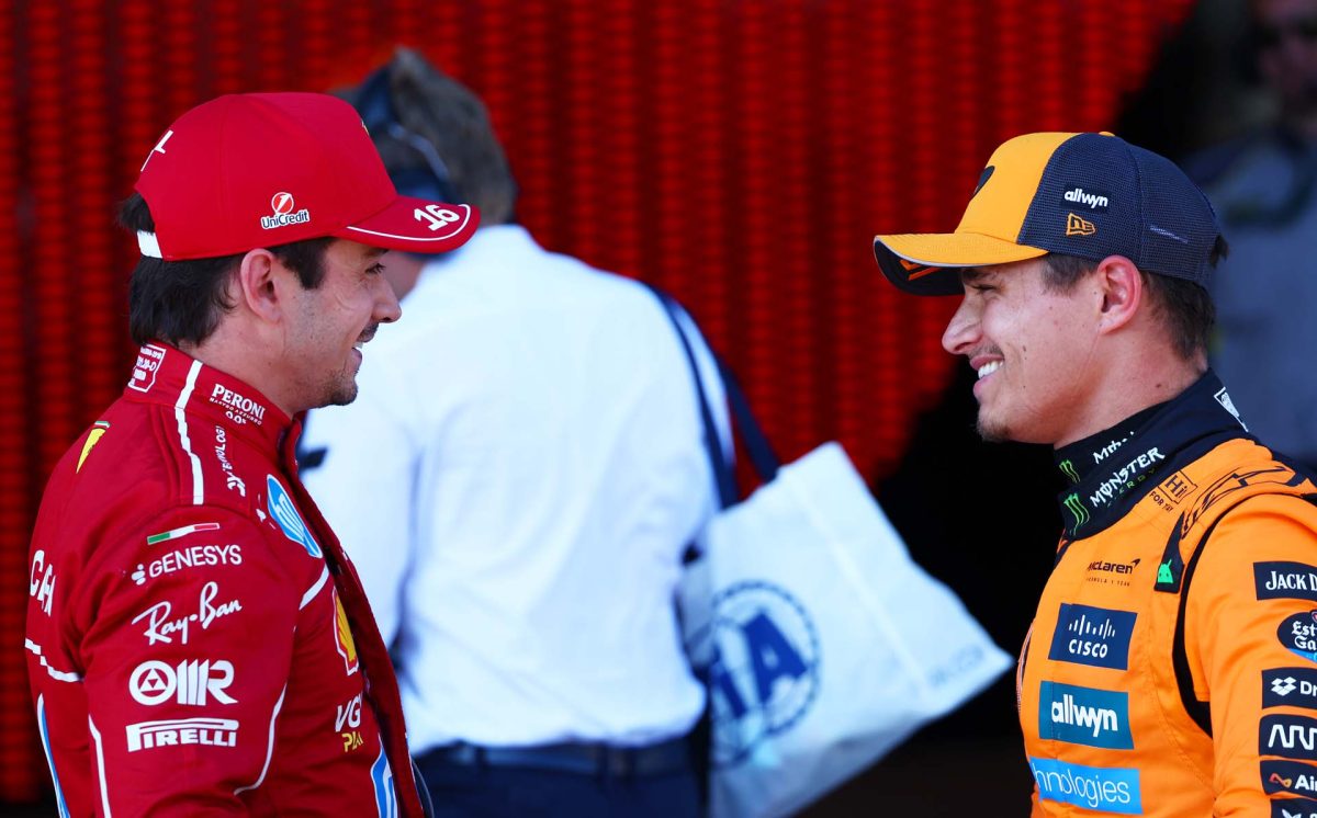 Az F1-es világ figyelme Leclerc felé fordul: Norris elismeri a kihívást