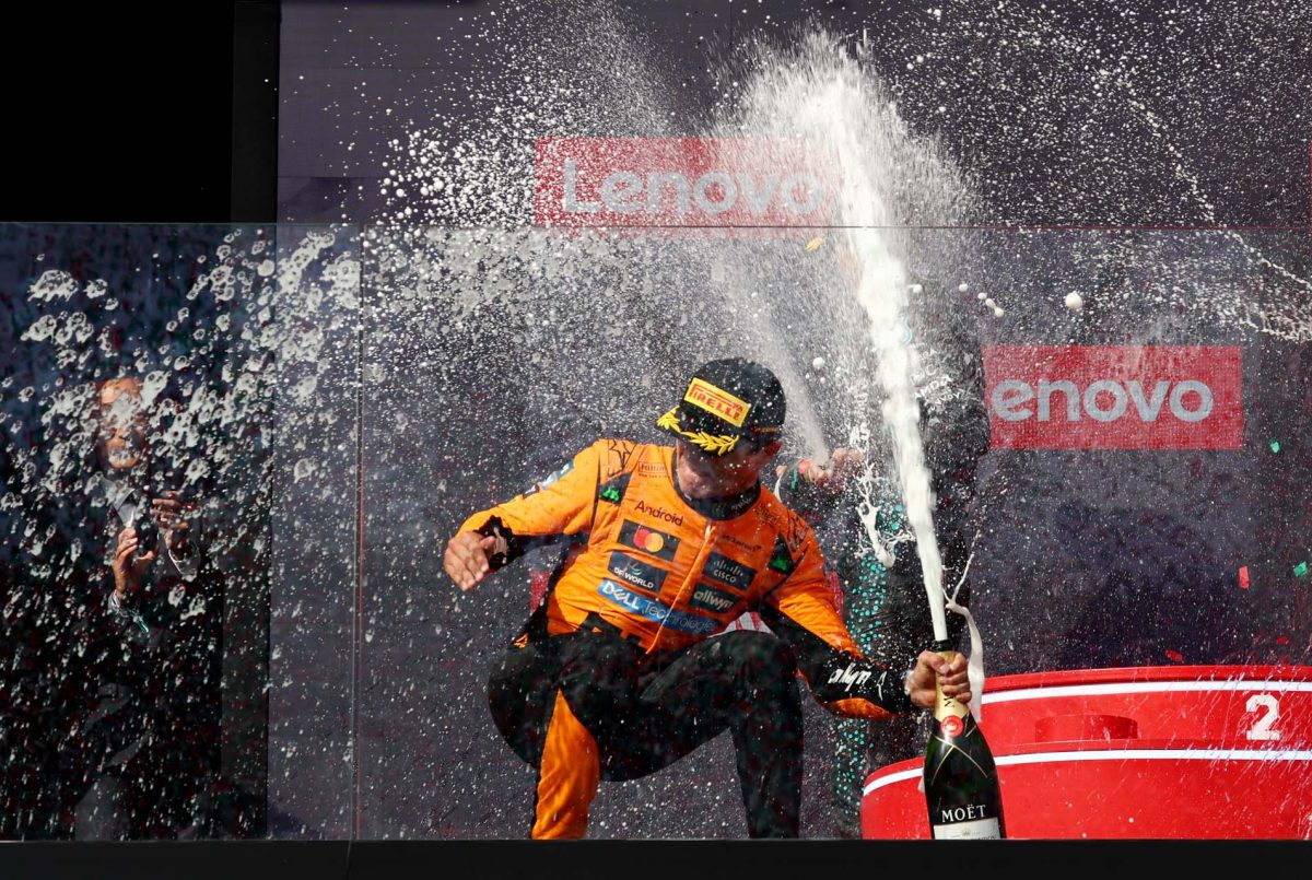 Norris formán van: A legjobb felkészülés megvan