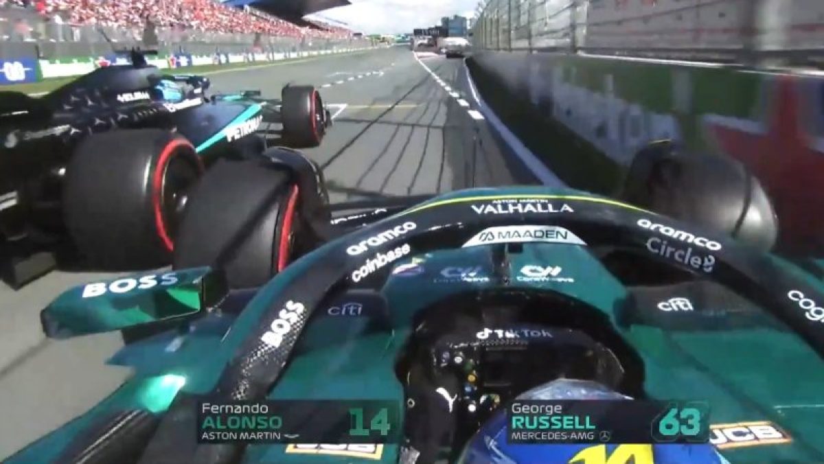 A Mercedes büntetést kapott, Russell figyelmeztetést kapott az Alonso incidens miatt