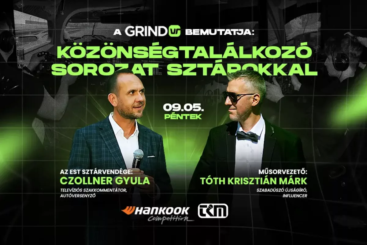 Czollner Gyula virtuális közönségtalálkozója a GrindVR online platformon