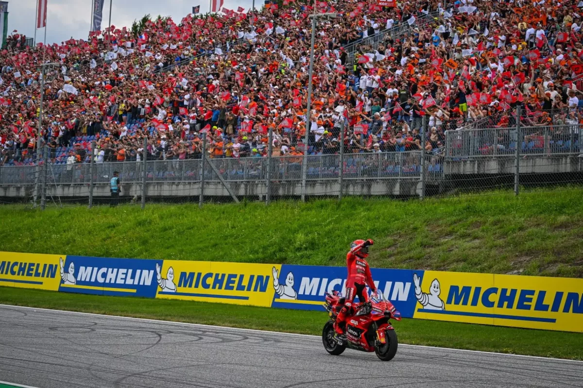 MotoGP-tabella frissítése az Osztrák Nagydíj után