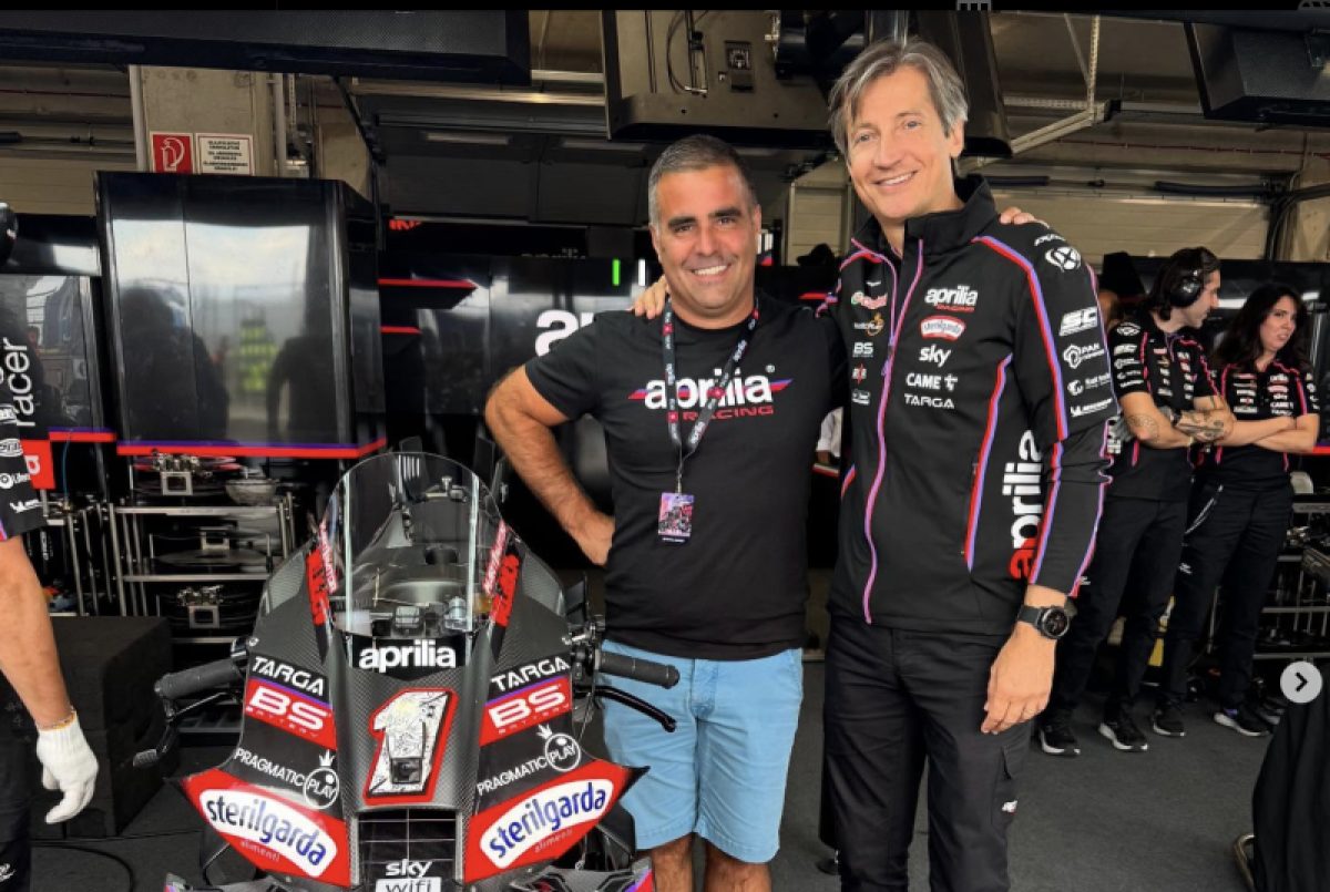 Aprilia különleges vendége a MotoGP Magyar Nagydíján