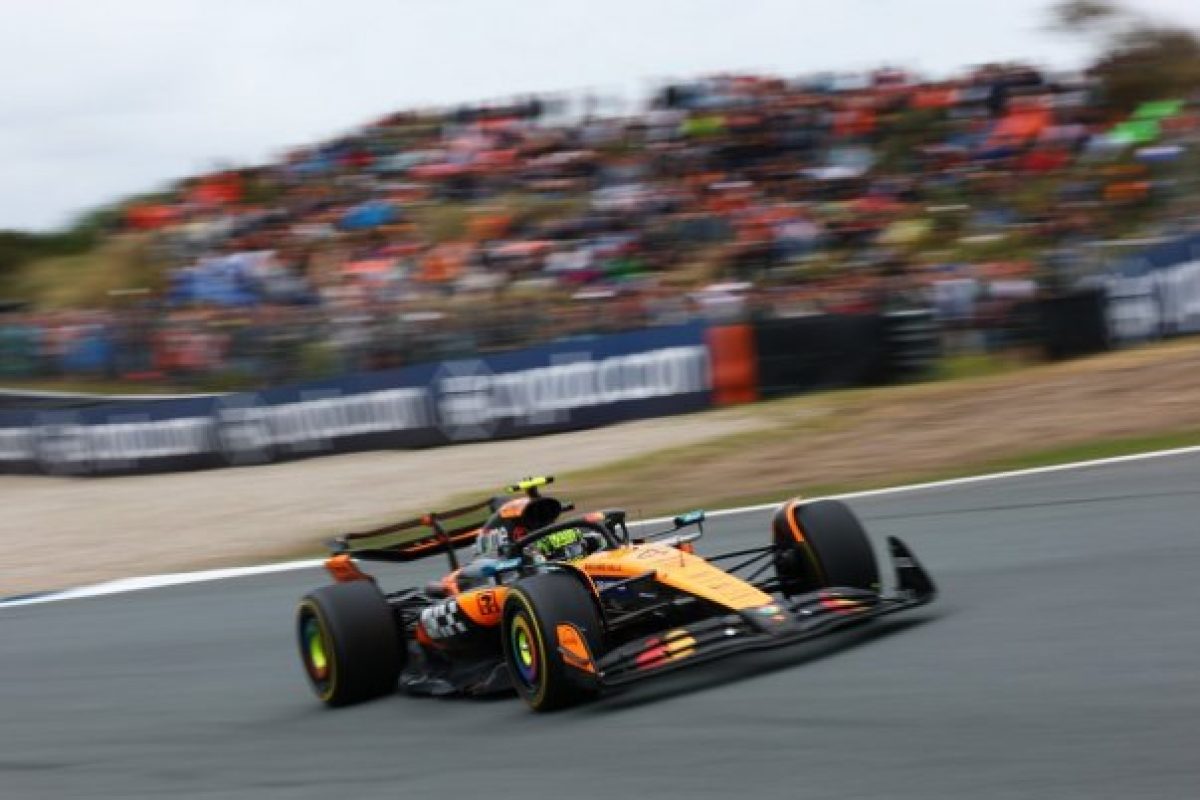 A F1-es Holland Nagydíj 2. szabadedzésének végeredménye