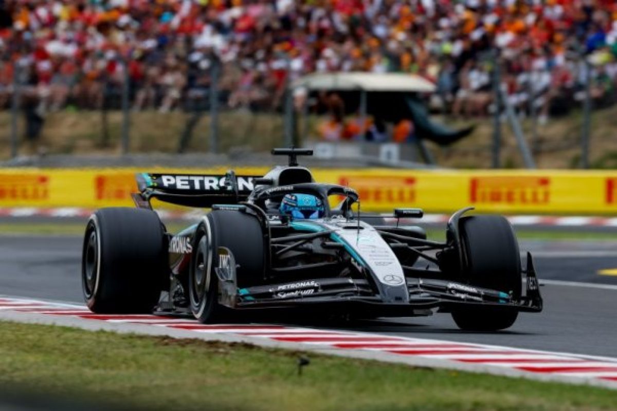 A Mercedes céljai: Russell harmadik és a csapat második helye