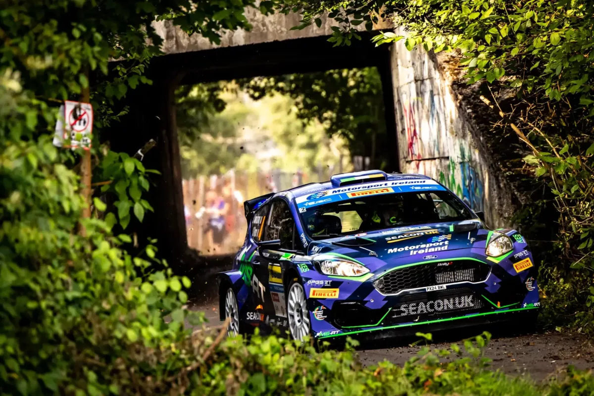 Az Armstrong Kopecky kitartóan nyomul a Barum Rally legnagyobb kihívásai között