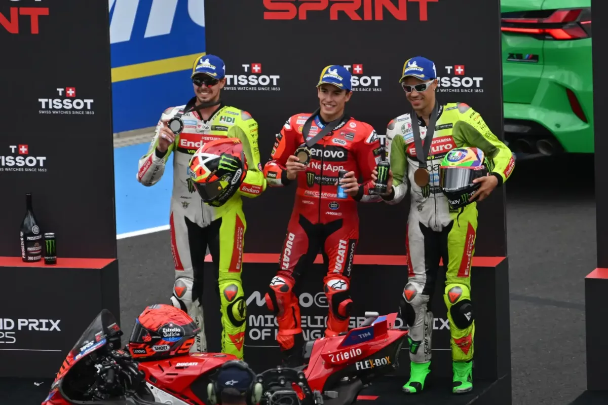 A cím lehetne: „Márquez éber figyelme, Quartararo hibája, Rossi visszatérése a MotoGP-ben