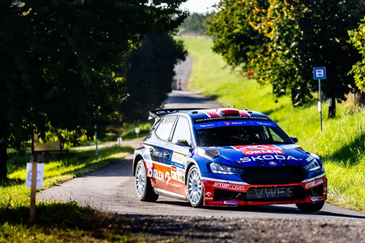Az Eb-éllovas lendületes startot vett a Barum Rallyn: Kopecky növelte előnyét szombat délután