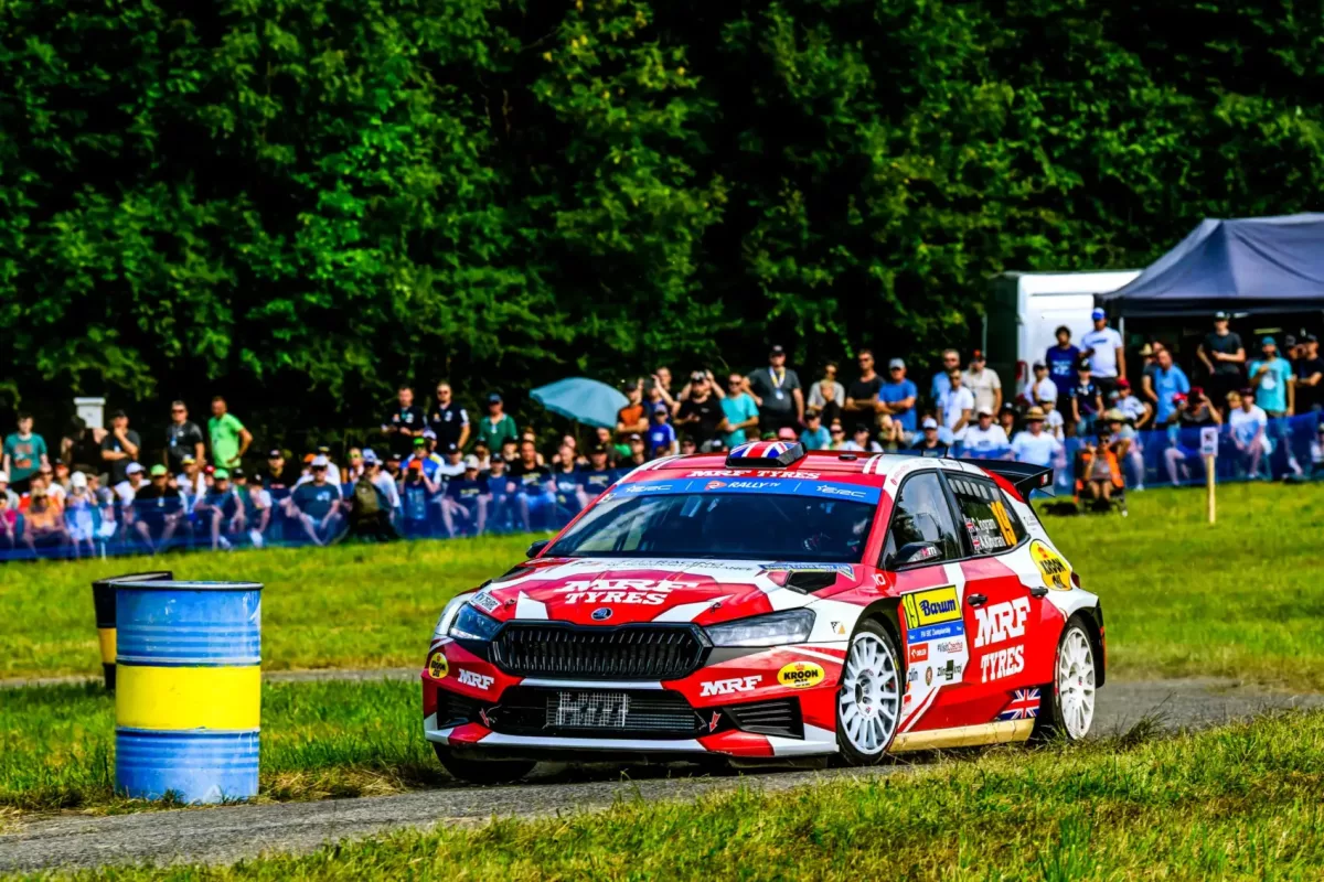 Az MRF hiába reménykedett a fő rivális hibájában a Barum Rallyn