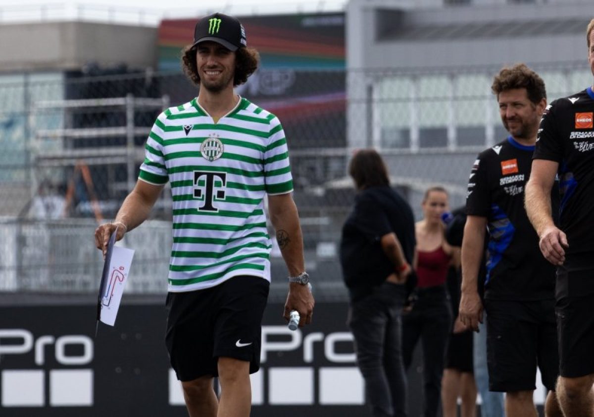 Martin a tűzijátékkal, Rins Fradi-mezben hangolt a MotoGP Magyar Nagydíjára