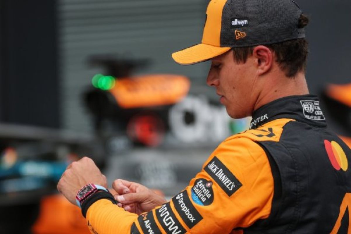 A cím: „Norris: A körülmények nehezebbek voltak, mint vártuk