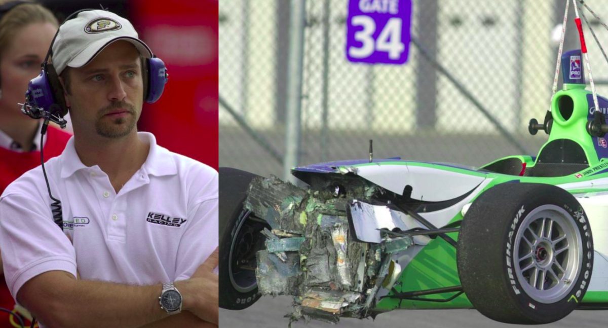 Jason Priestley horrorbalesete: Amikor az IndyCar rémálma valóra vált