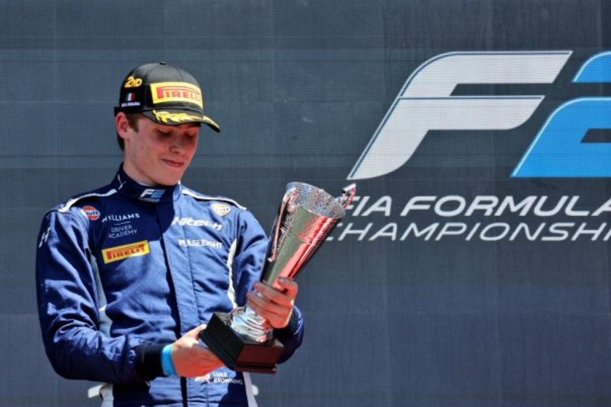 A Williams-junior kivirágzik az F2 káoszában