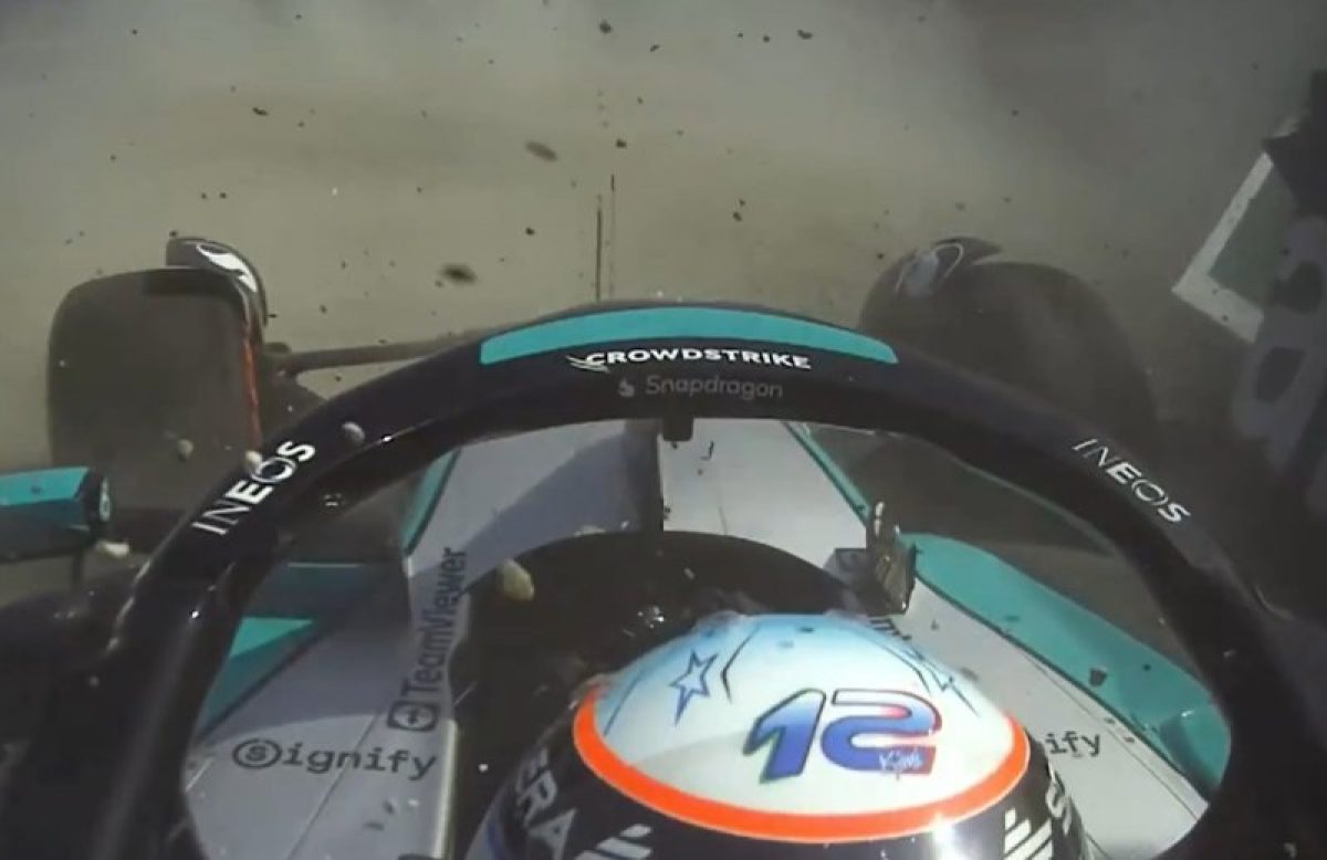 Antonelli bemutatkozását meghatározta a monzai baleset hatása.