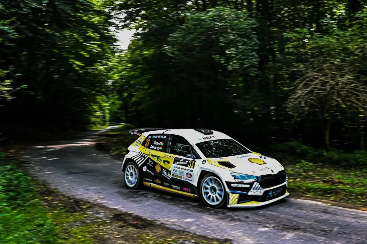 Turán labdába rúgott a III. WHB Győr Rally második szombati körében