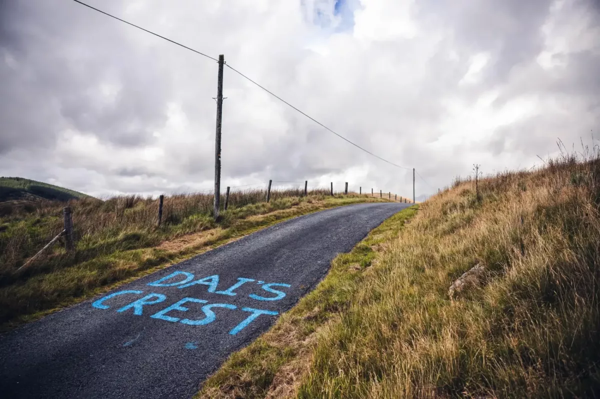 Dai Roberts tiszteletét fejezik ki a Ceredigion Ralivon