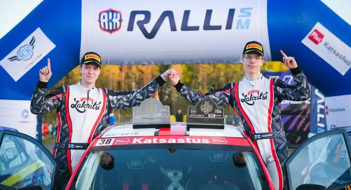 15 évesen dupla bajnoki cím az út mentén: A finn tehetség elképesztő teljesítménye