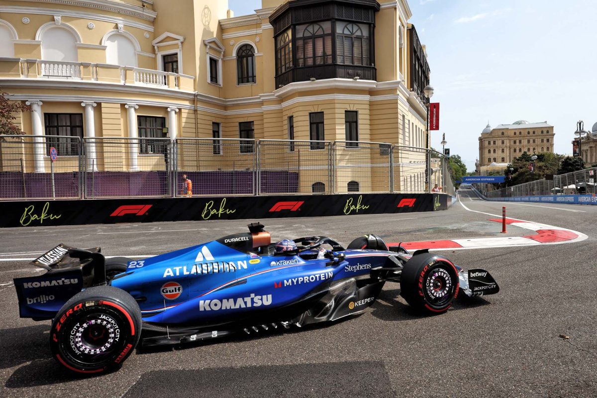 Albon nyíltan vallotta hibáját Bakuban