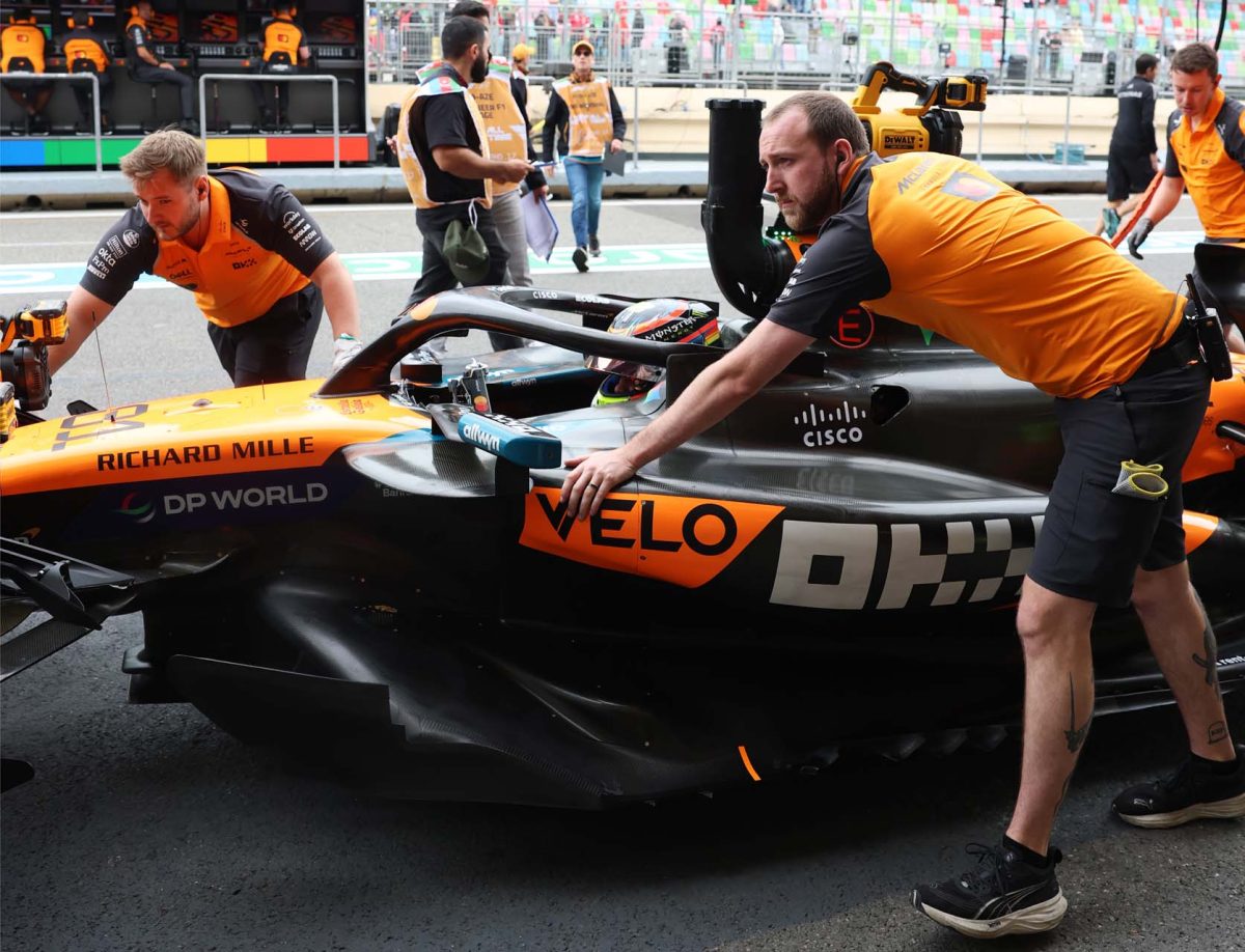 Az F1-es Azeri Nagydíj rajtrácsa