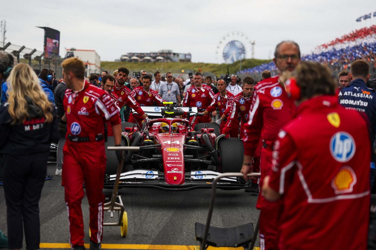 „A Ferrari reményteljes jövőt lát, miután Hamilton kiesett Zandvoortban”