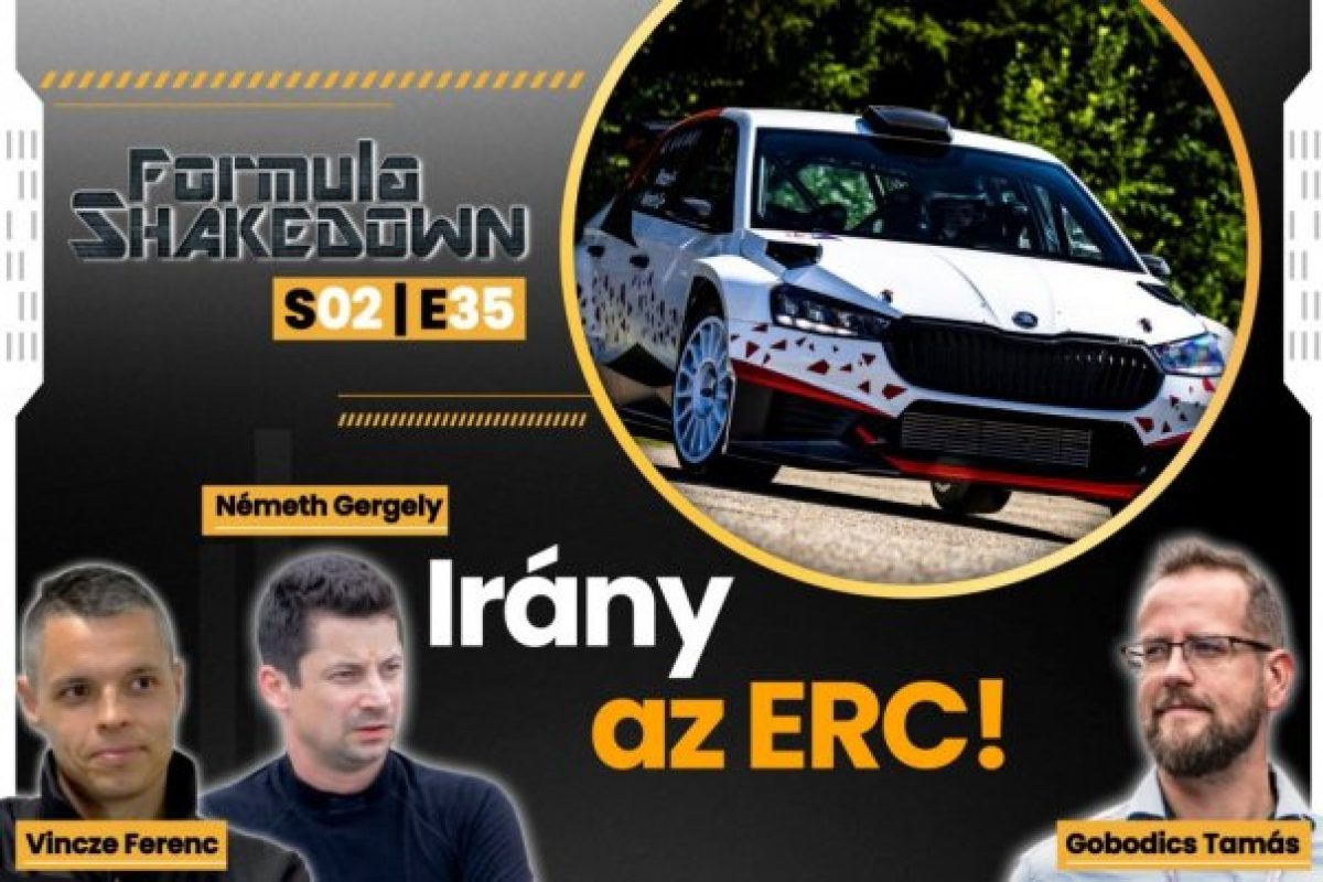 Áttörés a Formula világában: Vincze Ferenc és Németh Gergely az ERC-ben
