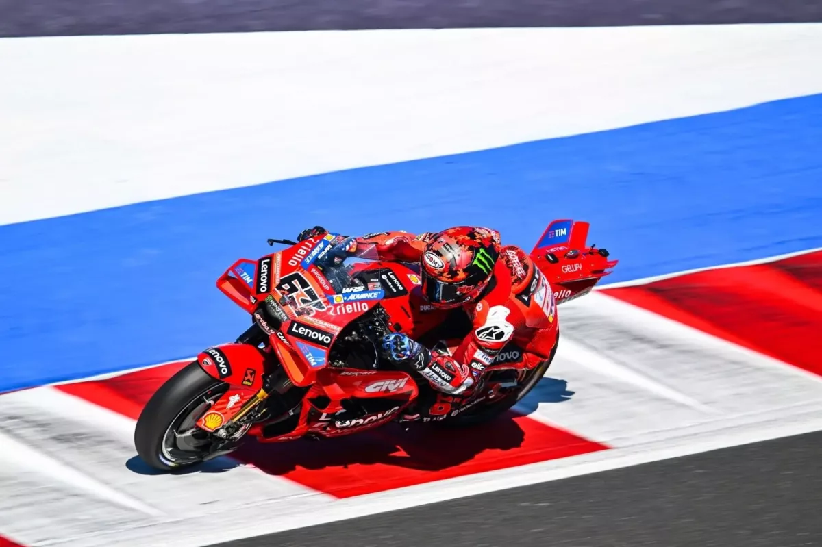 Bagnaia lenyűgöző teljesítményt nyújtott a fantasztikus teszten, amire még idén nem volt példa