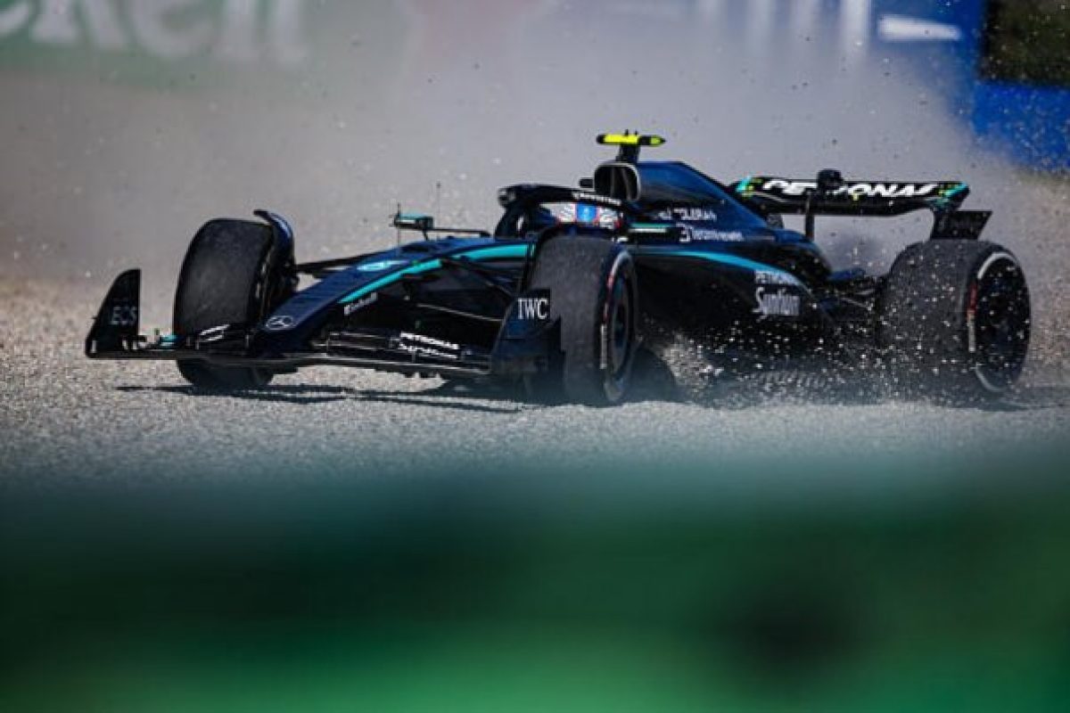 Felhőtlen magabiztossággal reagált Antonelli a hibára